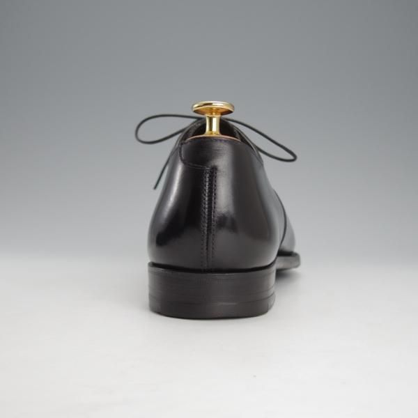 極上★クロケット&ジョーンズ 7.5D【定価￥101,200-★ハンドグレードライン/HARLEY】セミブローグ/カーフ/黒/Crockett&Jones★i786