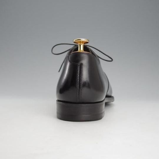 極上★クロケット&ジョーンズ 7.5D【定価￥101,200-★ハンドグレードライン/HARLEY】セミブローグ/カーフ/黒/Crockett&Jones★i786