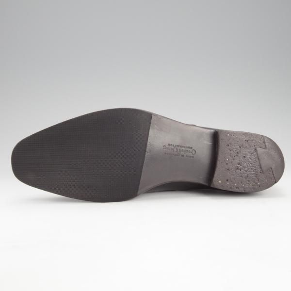 極上★クロケット&ジョーンズ 7.5D【定価￥101,200-★ハンドグレードライン/HARLEY】セミブローグ/カーフ/黒/Crockett&Jones★i786