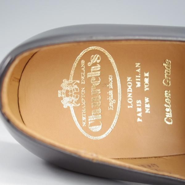 未使用★チャーチ 65F/UK6.5【現行定価￥181,500-★100ラスト/Westbury】ウェストバリー/モンクストラップ/黒/メンズ/Church's★i789