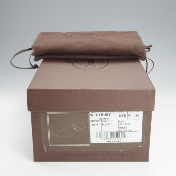 未使用★チャーチ 65F/UK6.5【現行定価￥181,500-★100ラスト/Westbury】ウェストバリー/モンクストラップ/黒/メンズ/Church's★i789