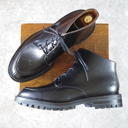 未使用★トリッカーズ SIZE 7.5【定価￥113,400-★The Old Curiosity Shop別注/M5808】ブーツ/ボックスカーフ/黒/メンズ/Tricker's★i790
