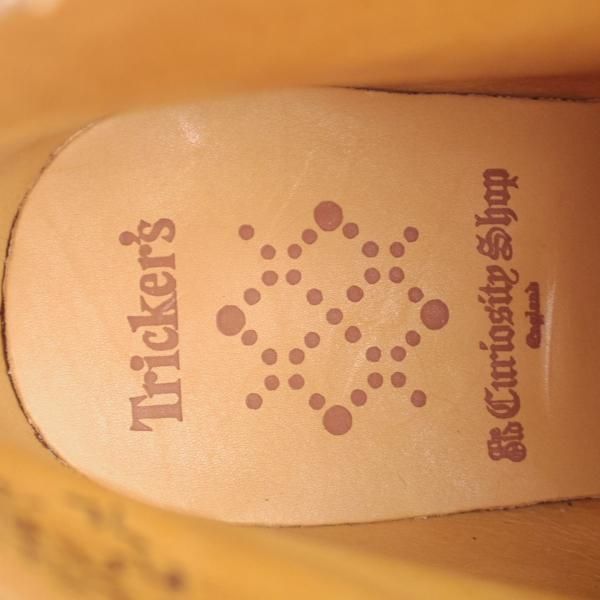 未使用★トリッカーズ SIZE 7.5【定価￥113,400-★The Old Curiosity Shop別注/M5808】ブーツ/ボックスカーフ/黒/メンズ/Tricker's★i790