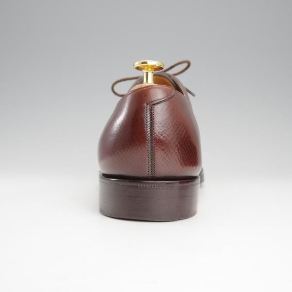 極美品★(英)ガジアーノ&ガーリング UK6【定価￥189,000-★(英)ALFRED DUNHILL別注/スキンステッチ】Uチップ/茶/メンズ★i791