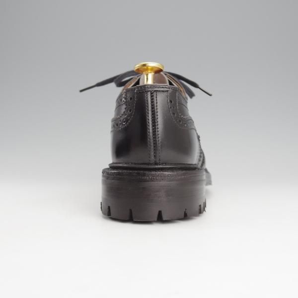 Tricker's  トリッカーズ  レディース 黒 コードバン バートン 4 Tricker's トリッカーズ BOURTON バートン COUNTRY SHOE