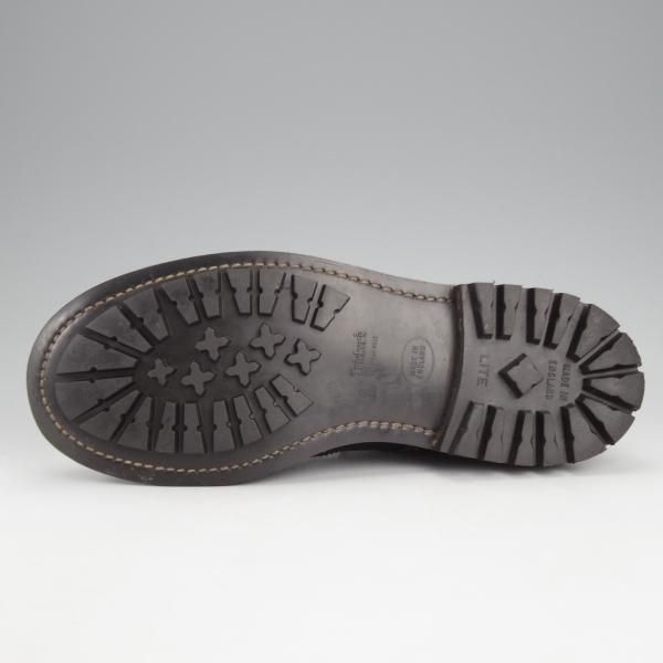 極美品★トリッカーズ(レディース) SIZE 5.5【バートン同系モデル★カントリーシューズ/L5095】フルブローグ/黒/短靴/Tricker's★i792