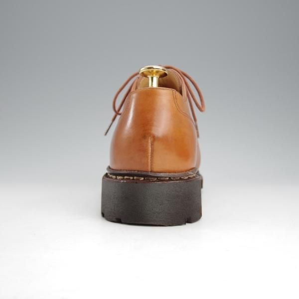 極美品★パラブーツ SIZE 5.5【定価￥79,200-★シャンボード/CHAMBORD】TEXソール/リスレザー/ゴールド/GOLD/Uチップ/Paraboot★i795