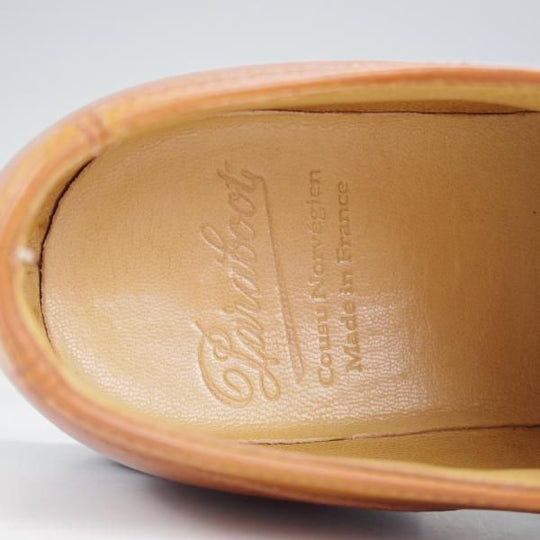 極美品★パラブーツ SIZE 5.5【定価￥79,200-★シャンボード/CHAMBORD】TEXソール/リスレザー/ゴールド/GOLD/Uチップ/Paraboot★i795