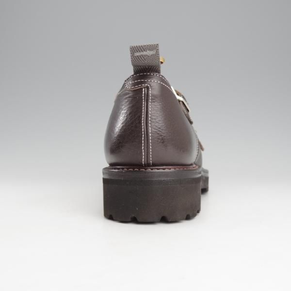 ほぼ試着程度★WH/ダブルエイチ SIZE 7【定価￥50,600-★PELLE MORBIDA別注/ダブルモンク】グレインレザー/濃茶/メンズ★i797