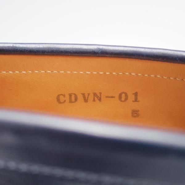 極美品★Makers/メイカーズ SIZE 5【現行定価￥114,400-★コードバン仕様/紺/(米)ホーウィン社】CDVN-01/コインローファー/メンズ★i799