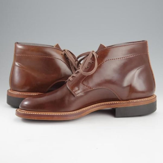 極美品★Makers/メイカーズ SIZE 6【定価￥120,450-★茶系コードバン/(米)ホーウィン社】6アイレットチャッカブーツ/CDVN-06★i800