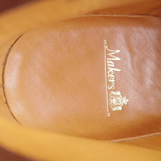 極美品★Makers/メイカーズ SIZE 6【定価￥120,450-★茶系コードバン/(米)ホーウィン社】6アイレットチャッカブーツ/CDVN-06★i800