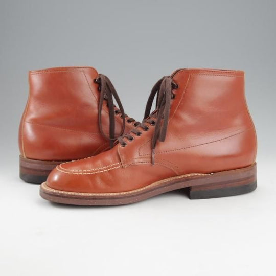 極美品★オールデン 6.5D【定価￥117,700-★インディーブーツ/405】トゥルーバランスラスト/コルクソール/カーフ/茶/Alden★i802