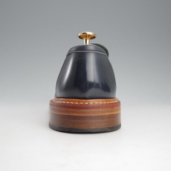 極美品★トリッカーズ SIZE 7【貴重★(英)ポールスミス別注/Paul Smith】M7772/タッセルローファー/紺/カーフ/メンズ/Tricker's★i804