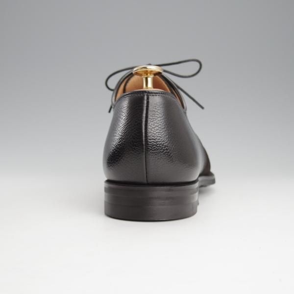 極美品★クロケット&ジョーンズ 7.5E【コンビ仕様★DRAYCOTT 2/パンチドキャップトゥ】CITYソール/341ラスト/黒/Crockett&Jones★i805