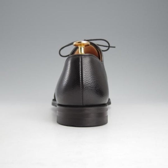 極美品★クロケット&ジョーンズ 7.5E【コンビ仕様★DRAYCOTT 2/パンチドキャップトゥ】CITYソール/341ラスト/黒/Crockett&Jones★i805