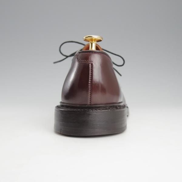 美品★(米)アレンエドモンズ 8D【定価￥167,400-★コードバン仕様/Leeds】リーズ/プレーントゥ/赤茶/メンズ/ALLEN EDMONDS★i806