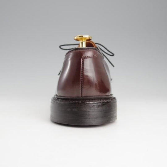 美品★(米)アレンエドモンズ 8D【定価￥167,400-★コードバン仕様/Leeds】リーズ/プレーントゥ/赤茶/メンズ/ALLEN EDMONDS★i806
