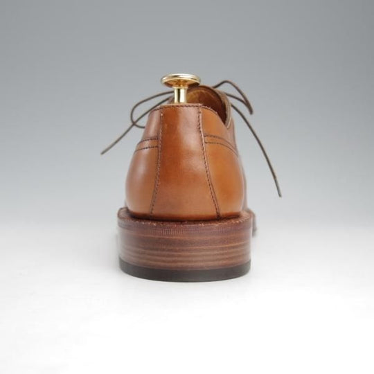 ほぼ未使用★(伊)DUCAL/デュカル SIZE 40.5【貴重★ハンドソーンウェルテッド製法/九分仕立て/Uチップ】カーフ/茶/メンズ★i808