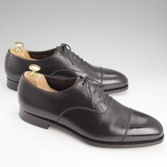 使用1回程度★クロケット&ジョーンズ 9E【定価￥105,600-★オードリー/AUDLEY】ハンドグレードライン/337ラスト/黒/Crockett&Jones★i811