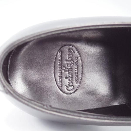 使用1回程度★クロケット&ジョーンズ 9E【定価￥105,600-★オードリー/AUDLEY】ハンドグレードライン/337ラスト/黒/Crockett&Jones★i811