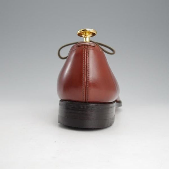 未使用★チャーチ 50F/UK5【旧チャーチ★デットストック品/3都市ロゴ】84ラスト/セミブローグ/カーフ/茶/メンズ/Church's★i814