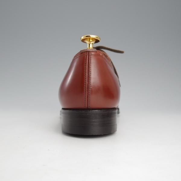 未使用★チャーチ 50F/UK5【旧チャーチ★デットストック品/3都市ロゴ】84ラスト/セミブローグ/カーフ/茶/メンズ/Church's★i814