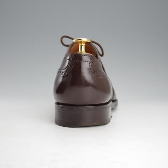 極上★ジョンロブ 7.5E【現行オーダー価格￥270,600-★8695ラスト/DARBY 2】ダービー/フルブローグ/カーフ/濃茶/JOHN LOBB★i815