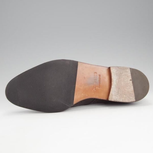 極上★ジョンロブ 7.5E【現行オーダー価格￥270,600-★8695ラスト/DARBY 2】ダービー/フルブローグ/カーフ/濃茶/JOHN LOBB★i815