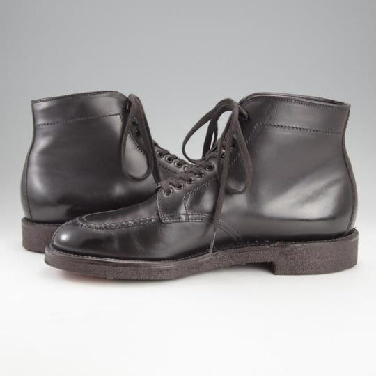 極美品★オールデン 7.5D【定価￥126,500-★タンカーブーツ/ミリタリーラスト】45491H/クロムエクセルレザー/黒/メンズ/Alden★i819