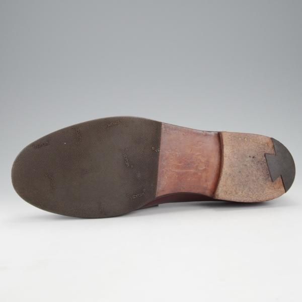 ★クロケット&ジョーンズ UK8/US8.5D【貴重★ブルックスブラザーズ別注/Peal&co】314ラスト/コインローファー/茶/Crockett&Jones★i820