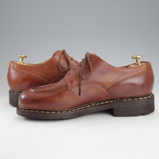 極上★パラブーツ SIZE 6.5【定価￥79,200-★シャンボード/CHAMBORD】マロン/MARRON/リスレザー/Uチップ/茶/TEXソール/Paraboot★i822