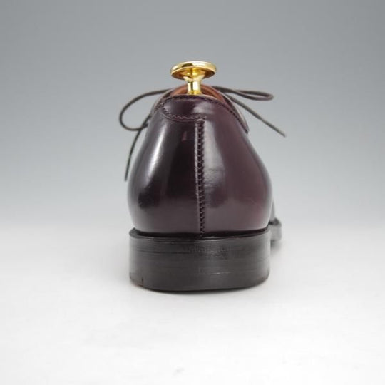 極美品★オールデン 6D【貴重★コードバン/バリーラスト仕様のVチップ】D6616/バーガンディー/#8/赤茶/メンズ/Alden★i823