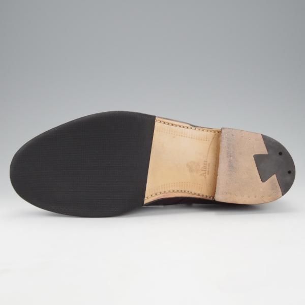 極美品★オールデン 6D【貴重★コードバン/バリーラスト仕様のVチップ】D6616/バーガンディー/#8/赤茶/メンズ/Alden★i823