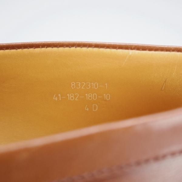 極上★J.M.ウエストン 4D【現行定価￥126,500-★180/コインローファー】41ラスト/ボックスカーフ/TAN/タン/茶/Weston/ウェストン★i829