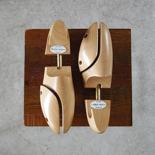 美品★ユニオンワークス SIZE 5【現行定価￥9,350-★(英)DASCO社製/ダスコ】木製シューツリー/シューキーパー/メンズ/UNION WORKS★i832
