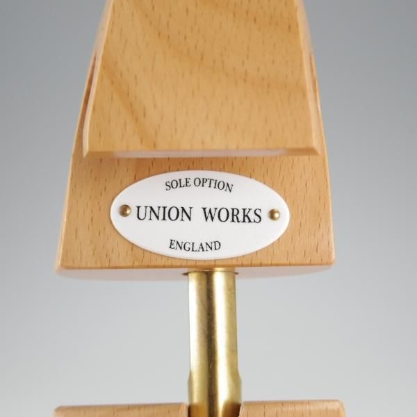 美品★ユニオンワークス SIZE 5【現行定価￥9,350-★(英)DASCO社製/ダスコ】木製シューツリー/シューキーパー/メンズ/UNION WORKS★i832