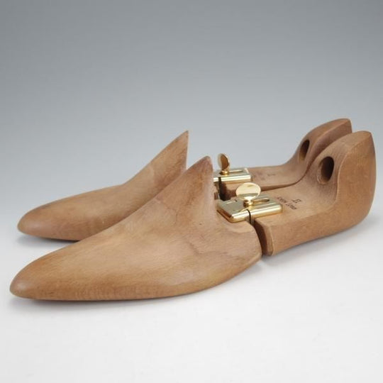 ★ジョンロブ Mサイズ【貴重★PARISロゴ/旧ロゴ/純正シューツリー】木製シューキーパー/メンズ/JOHN LOBB★i844