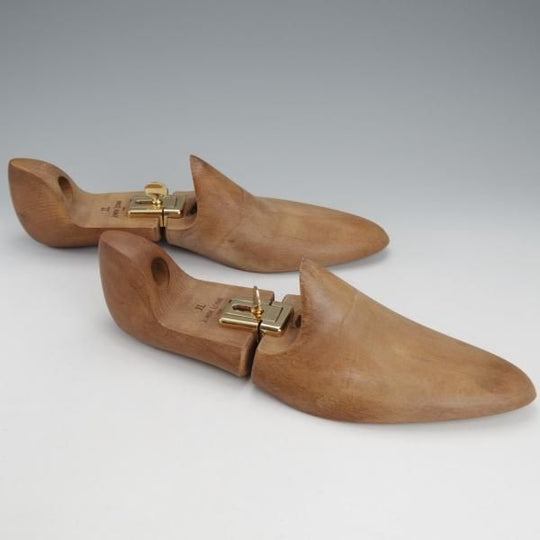 ★ジョンロブ Mサイズ【貴重★PARISロゴ/旧ロゴ/純正シューツリー】木製シューキーパー/メンズ/JOHN LOBB★i844