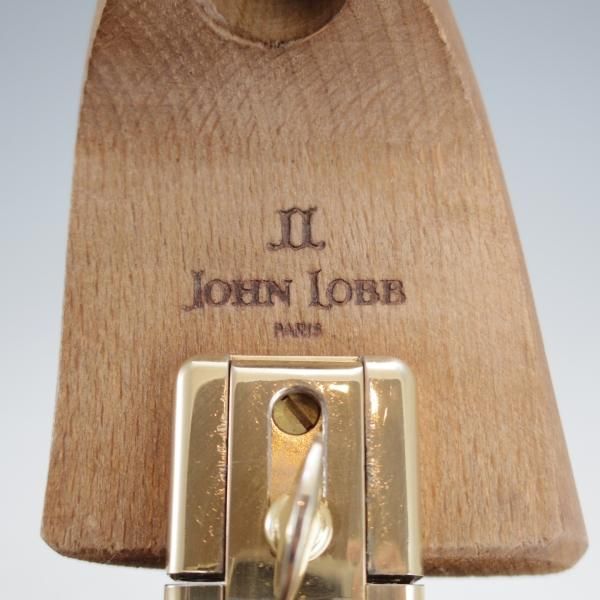 ★ジョンロブ Mサイズ【貴重★PARISロゴ/旧ロゴ/純正シューツリー】木製シューキーパー/メンズ/JOHN LOBB★i844