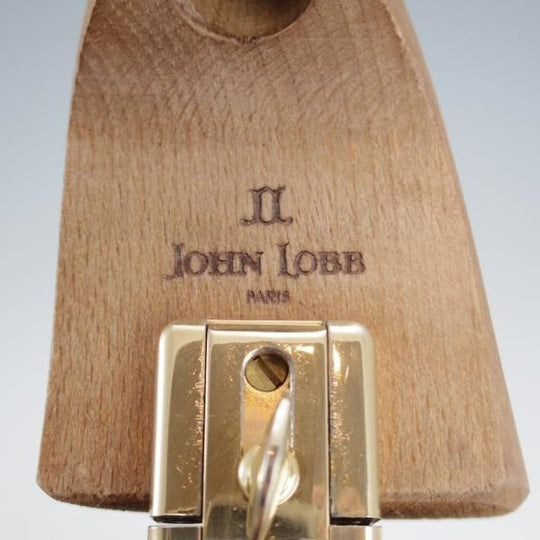 ★ジョンロブ Mサイズ【貴重★PARISロゴ/旧ロゴ/純正シューツリー】木製シューキーパー/メンズ/JOHN LOBB★i844