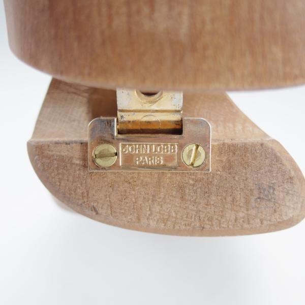 ★ジョンロブ Mサイズ【貴重★PARISロゴ/旧ロゴ/純正シューツリー】木製シューキーパー/メンズ/JOHN LOBB★i844