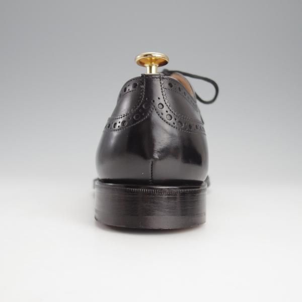 極美品★チャーチ 70F/UK7【現行定価￥176,000-★チェットウィンド/CHETWYND】173ラスト/フルブローグ/カーフ/黒/メンズ/Church's★i855