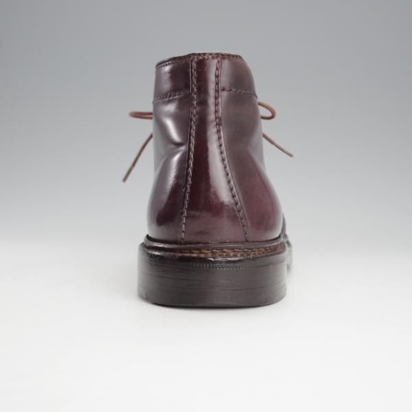 極上★オールデン 5D【定価￥176,000-★極希少サイズ/コードバン/1339】バリーラスト/チャッカブーツ/バーガンディー/赤茶/Alden★i856