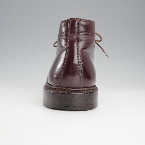 極上★オールデン 5D【定価￥176,000-★極希少サイズ/コードバン/1339】バリーラスト/チャッカブーツ/バーガンディー/赤茶/Alden★i856