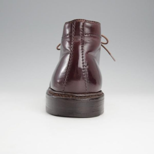 極上★オールデン 5D【定価￥176,000-★極希少サイズ/コードバン/1339】バリーラスト/チャッカブーツ/バーガンディー/赤茶/Alden★i856