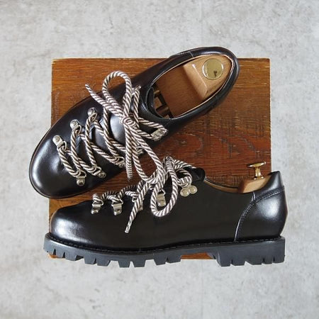 未使用★パラブーツ SIZE 6.5【定価￥71,500-★CLUSAZ/クリュサ】ジャンヌソール/マウンテンシューズ/黒/Paraboot★i863