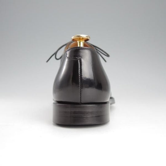 極美品★クロケット&ジョーンズ 6E【定価￥86,900-★HALLAM/348ラスト】ハラム/ストレートチップ/カーフ/黒/メンズ/Crockett&Jones★i867