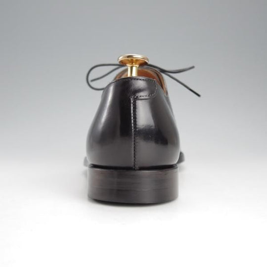 極美品★クロケット&ジョーンズ 6E【定価￥86,900-★HALLAM/348ラスト】ハラム/ストレートチップ/カーフ/黒/メンズ/Crockett&Jones★i867