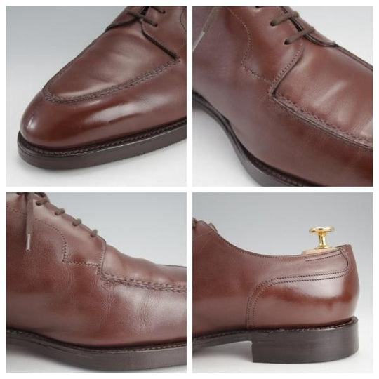 ★ジョンロブ 8EE【名作★CHAMBORD/スキンステッチ仕様/8695ラスト】シャンボード/Uチップ/カーフ/濃茶/メンズ/JOHN LOBB★i873